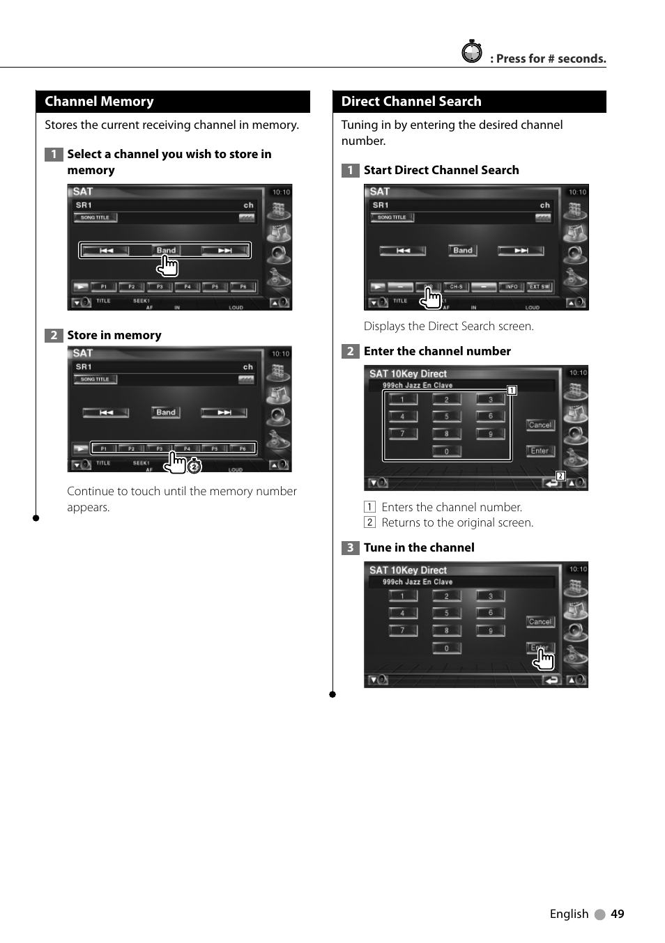 Kenwood DNX710EX User Manual | Page 49 / 100