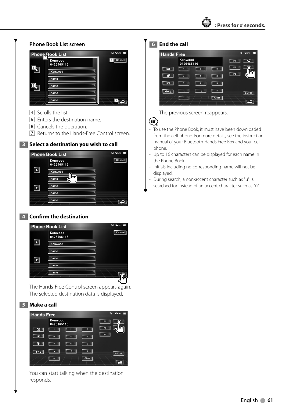 Kenwood DNX710EX User Manual | Page 61 / 100