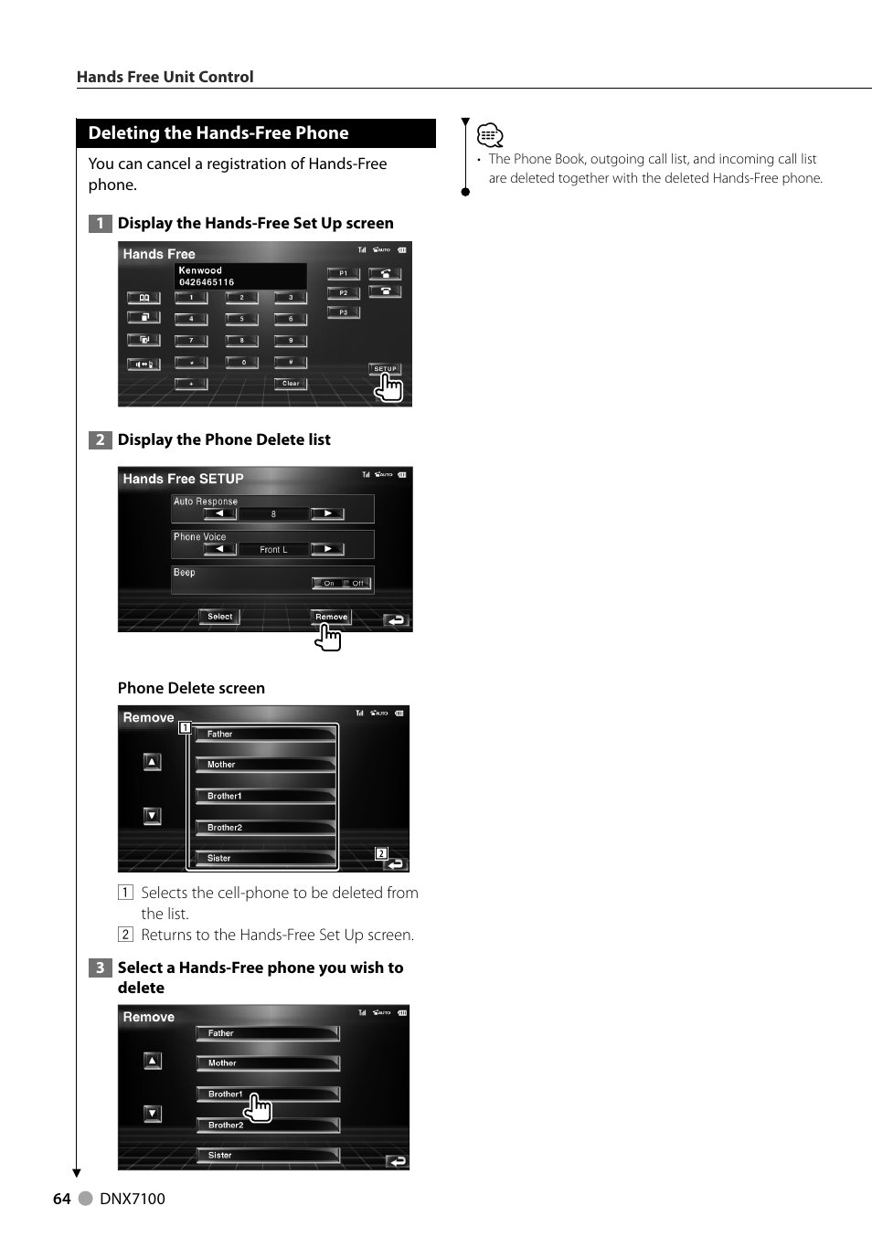 Kenwood DNX710EX User Manual | Page 64 / 100