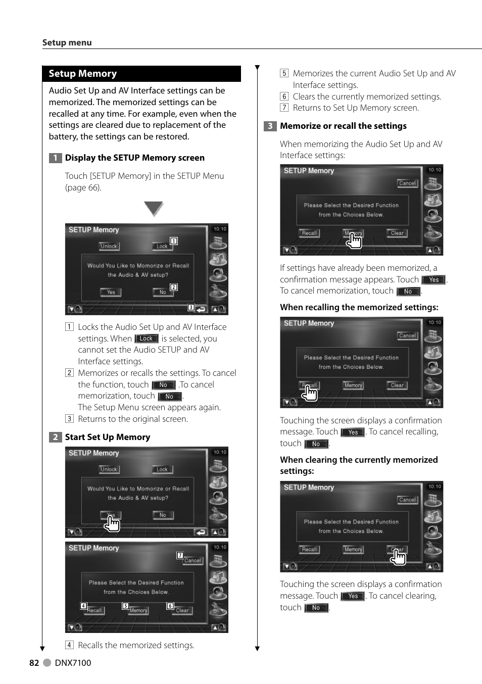 Kenwood DNX710EX User Manual | Page 82 / 100