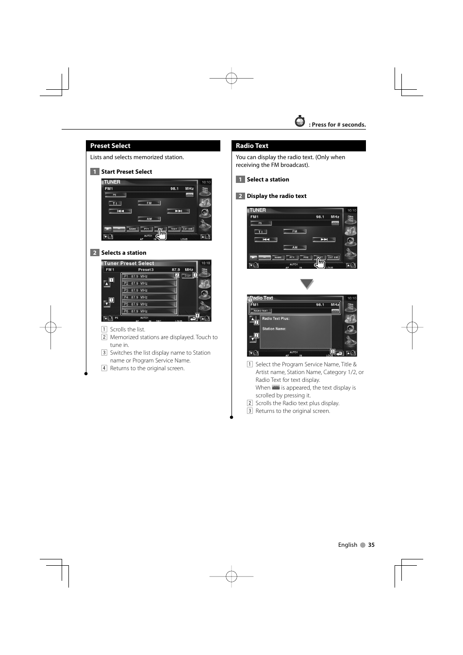 Kenwood DDX8039 User Manual | Page 35 / 104