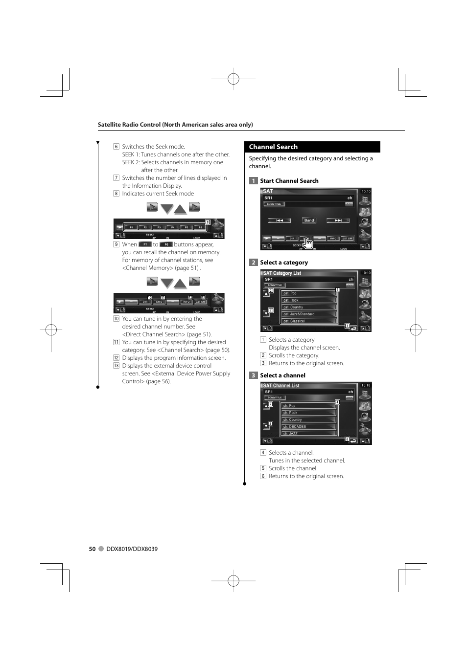 Kenwood DDX8039 User Manual | Page 50 / 104