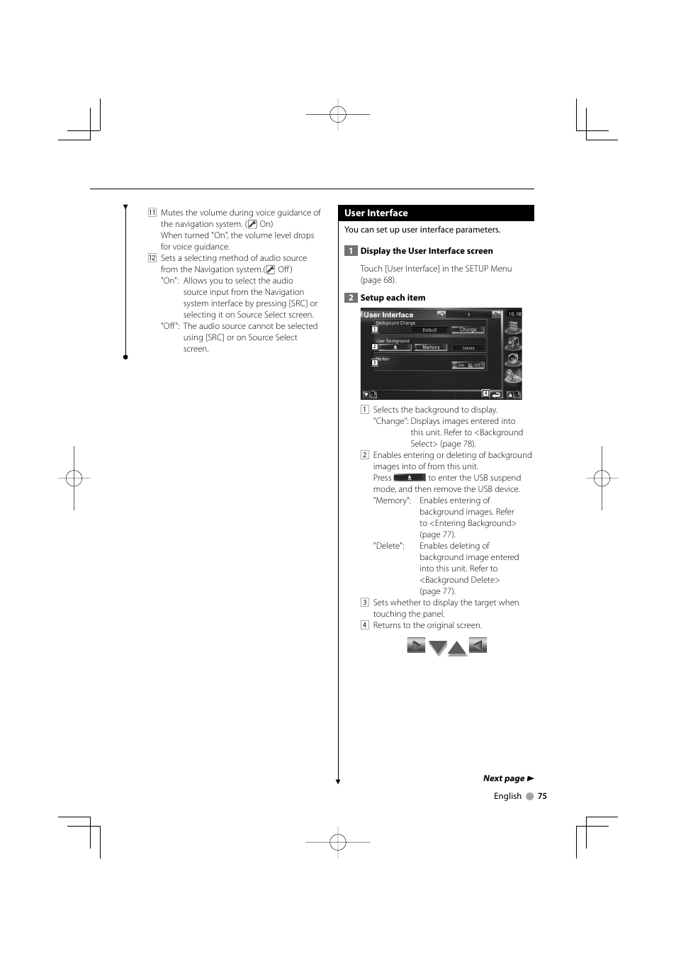 Kenwood DDX8039 User Manual | Page 75 / 104