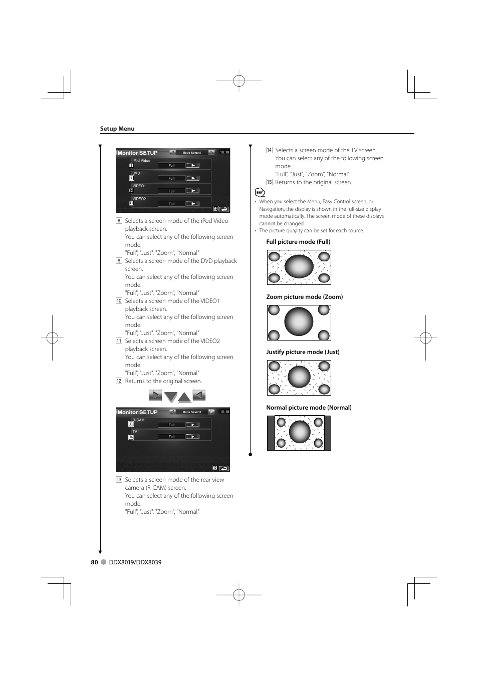 Kenwood DDX8039 User Manual | Page 80 / 104