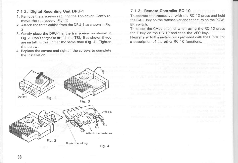 Kenwood TM-431E User Manual | Page 38 / 40