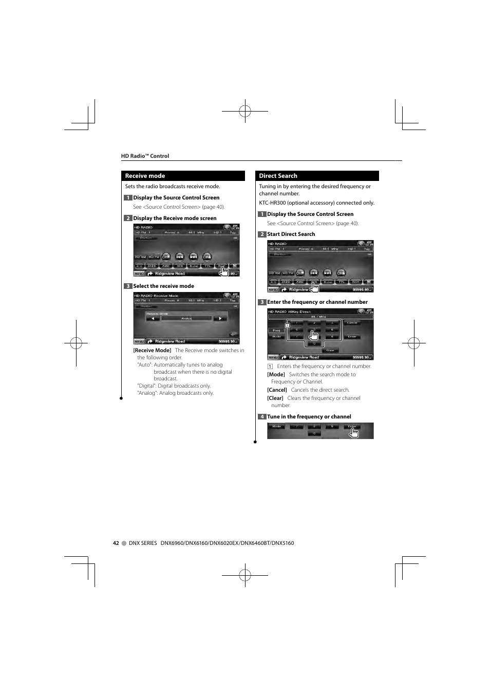 Kenwood DNX6160 User Manual | Page 42 / 100