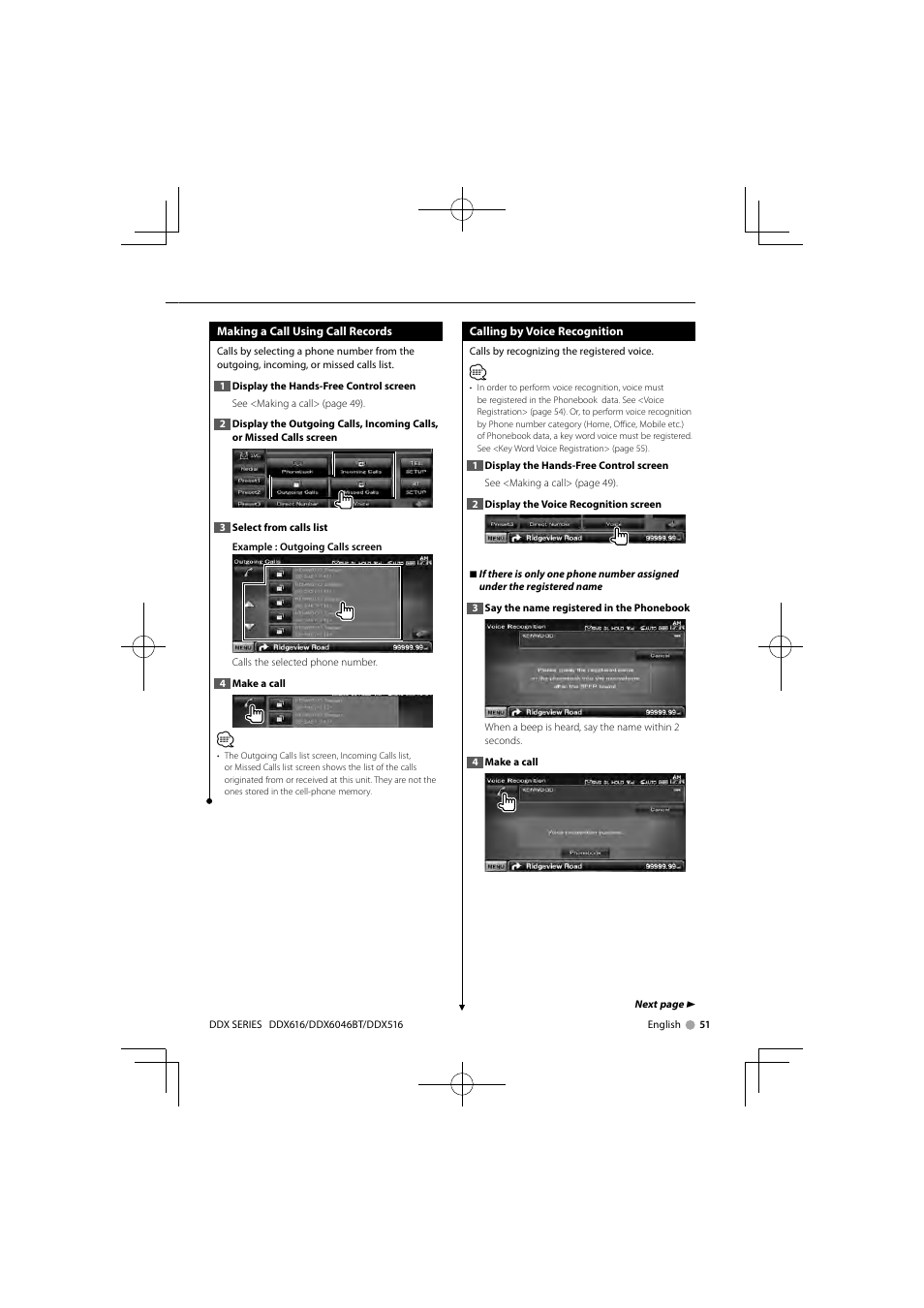 Kenwood DNX6160 User Manual | Page 51 / 100