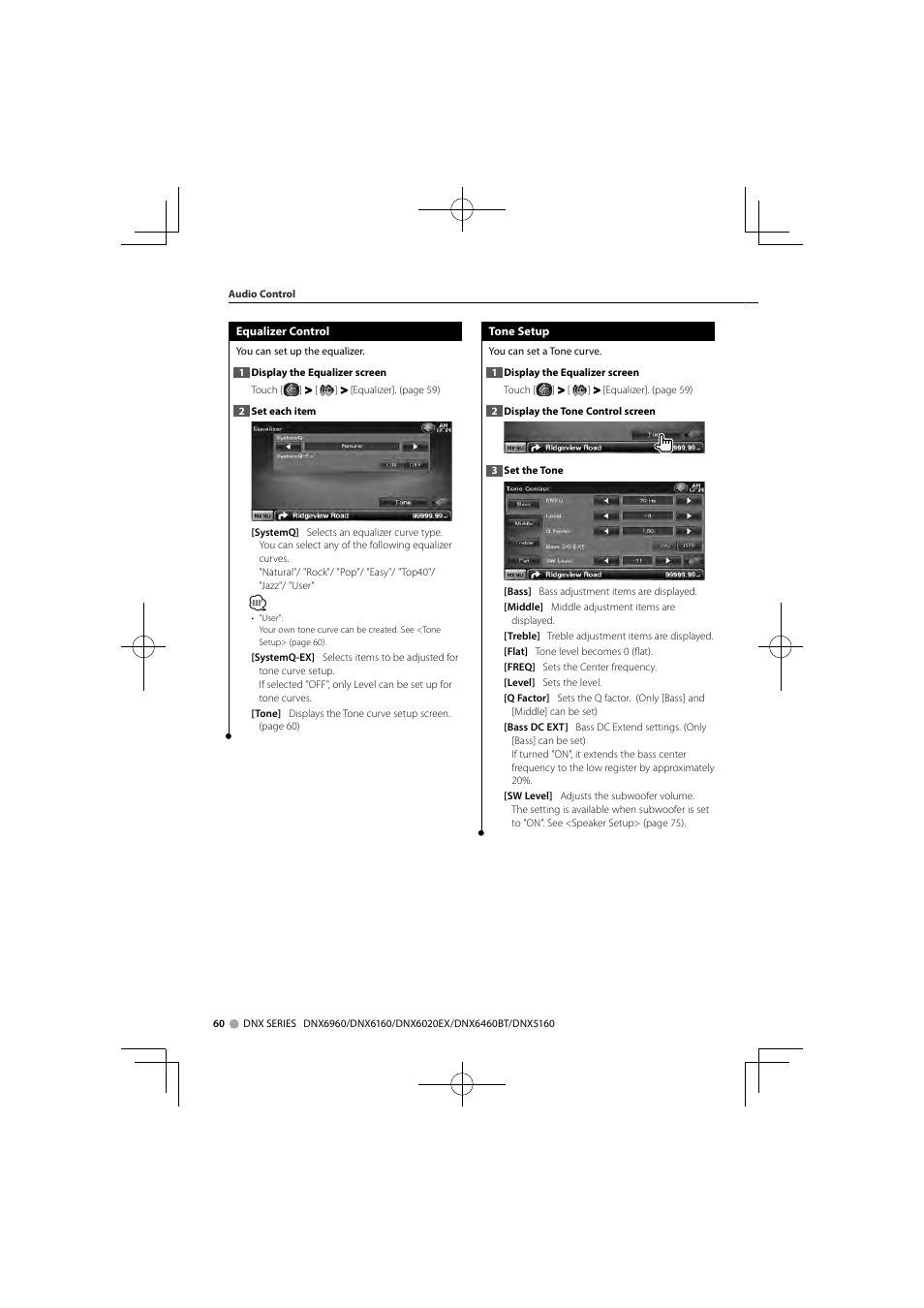 Kenwood DNX6160 User Manual | Page 60 / 100