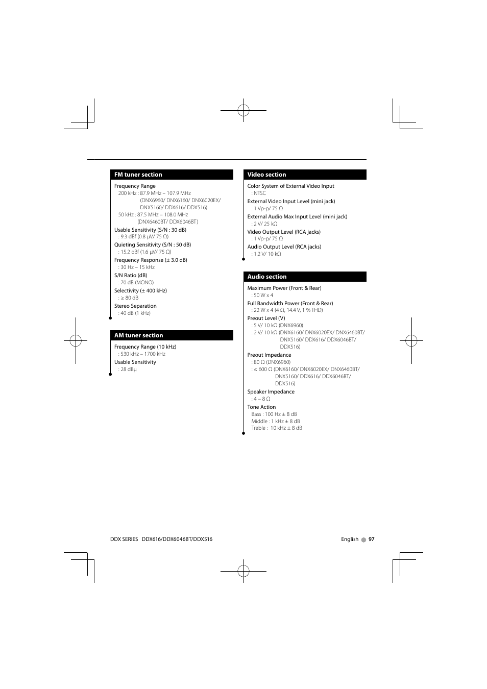 Kenwood DNX6160 User Manual | Page 97 / 100