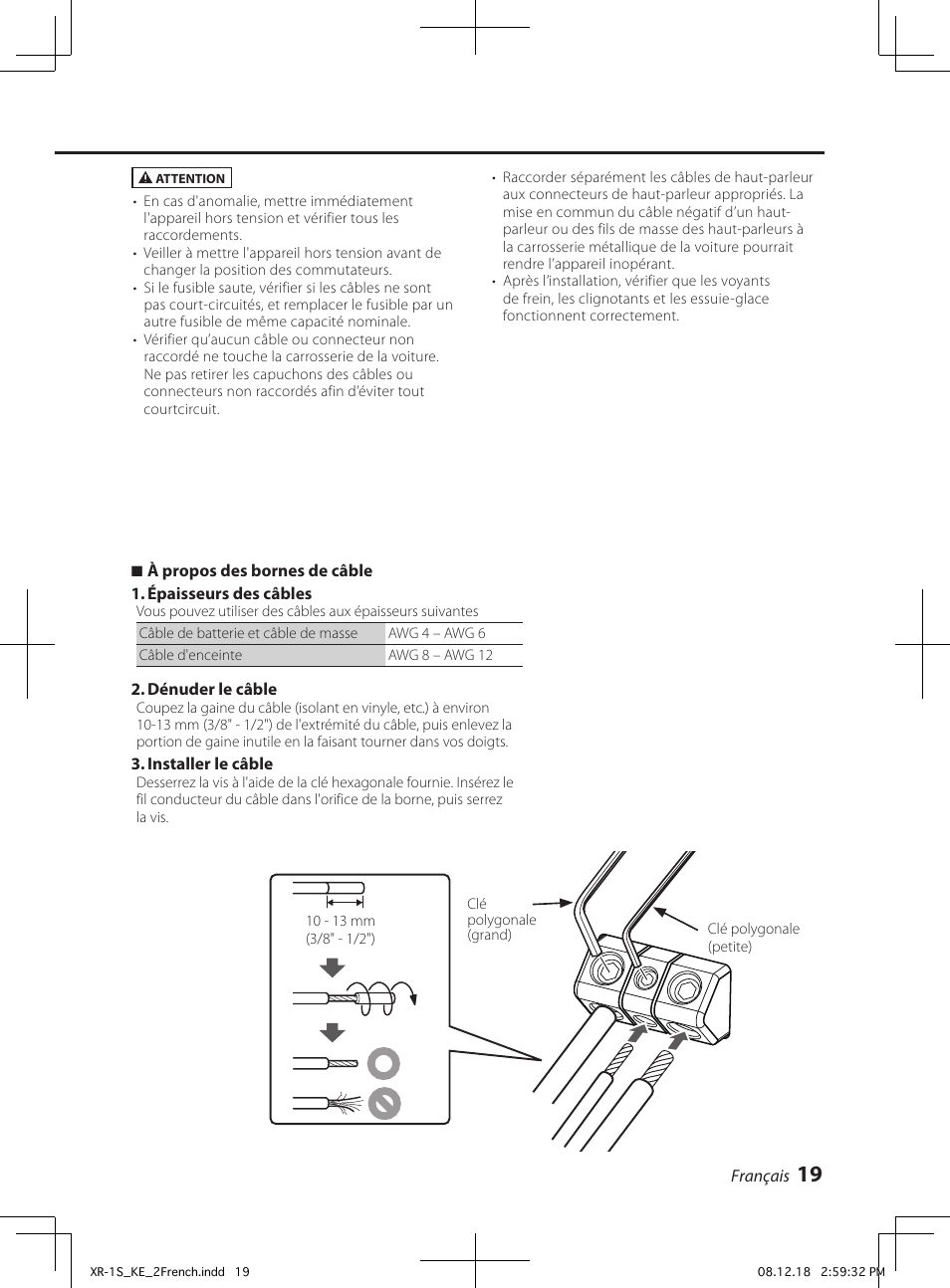 Kenwood XR-1S User Manual | Page 19 / 36