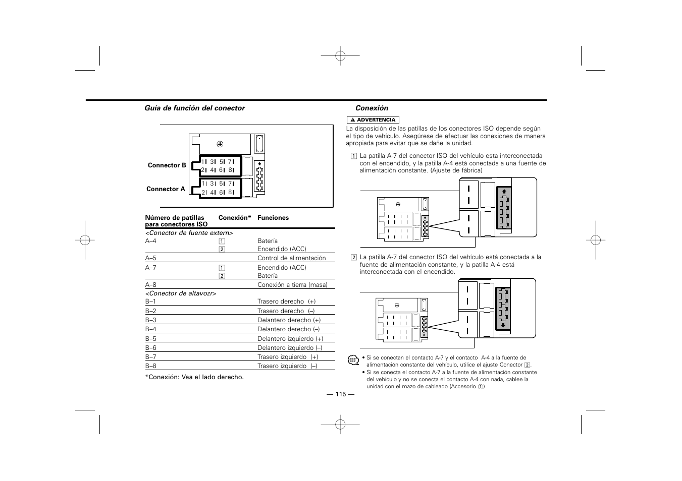 Kenwood RECEIVER KRC-36 User Manual | Page 115 / 122