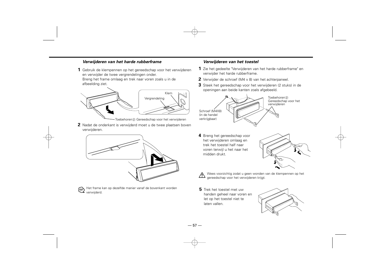 Kenwood RECEIVER KRC-36 User Manual | Page 57 / 122