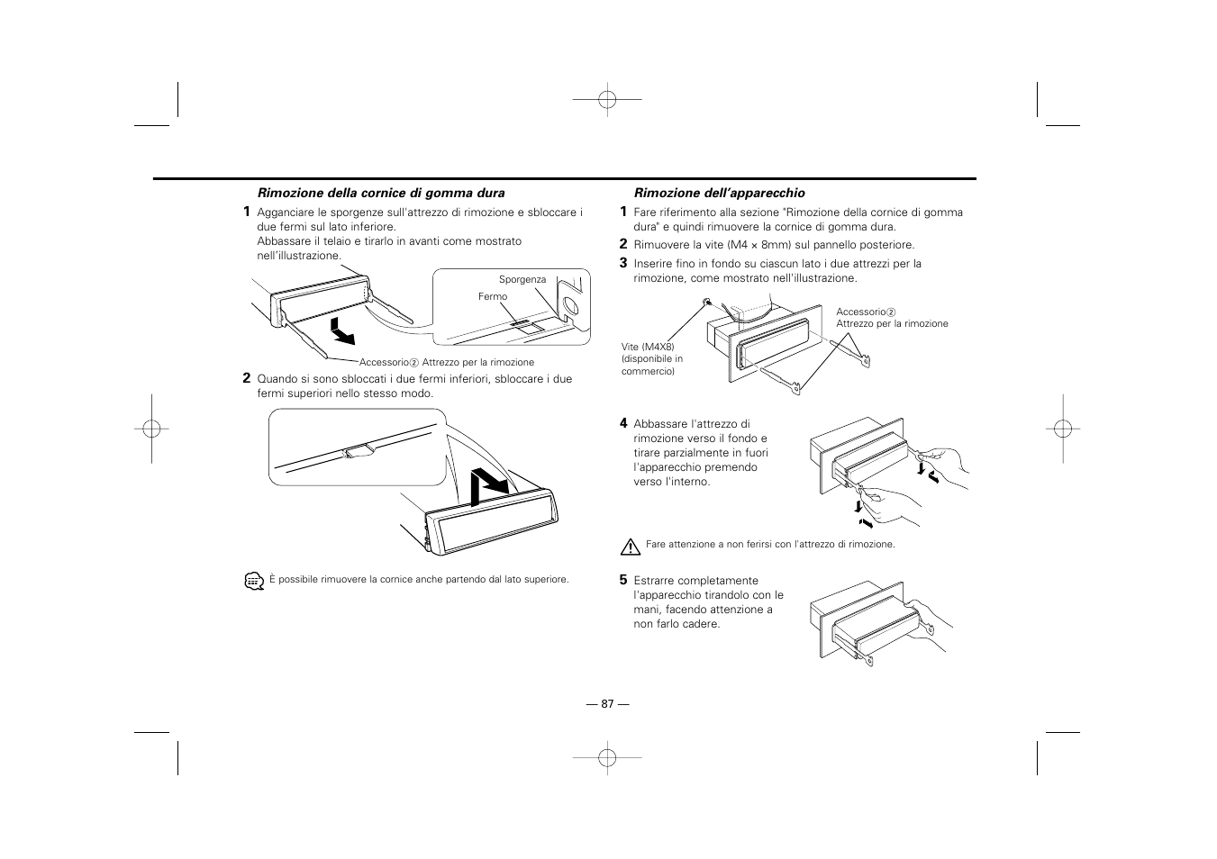 Kenwood RECEIVER KRC-36 User Manual | Page 87 / 122