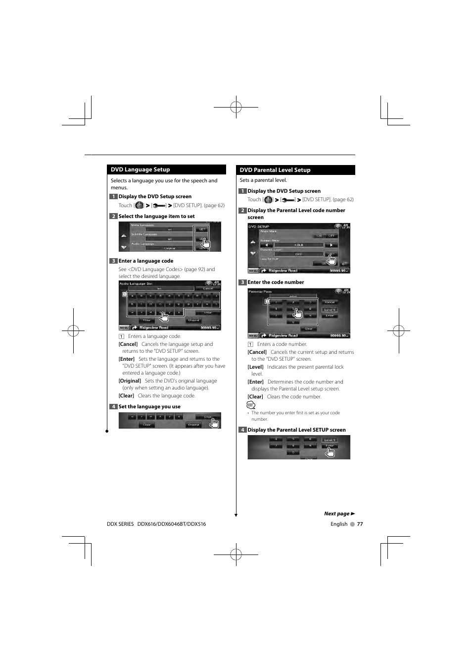 Kenwood DNX SERIES DDX6046BT User Manual | Page 77 / 100