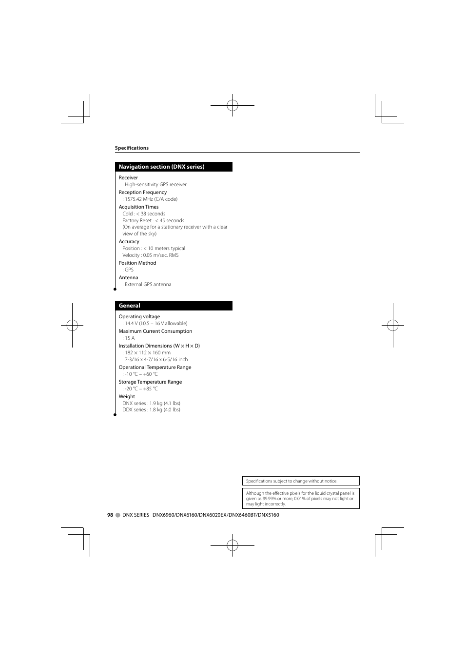 Kenwood DNX SERIES DDX6046BT User Manual | Page 98 / 100