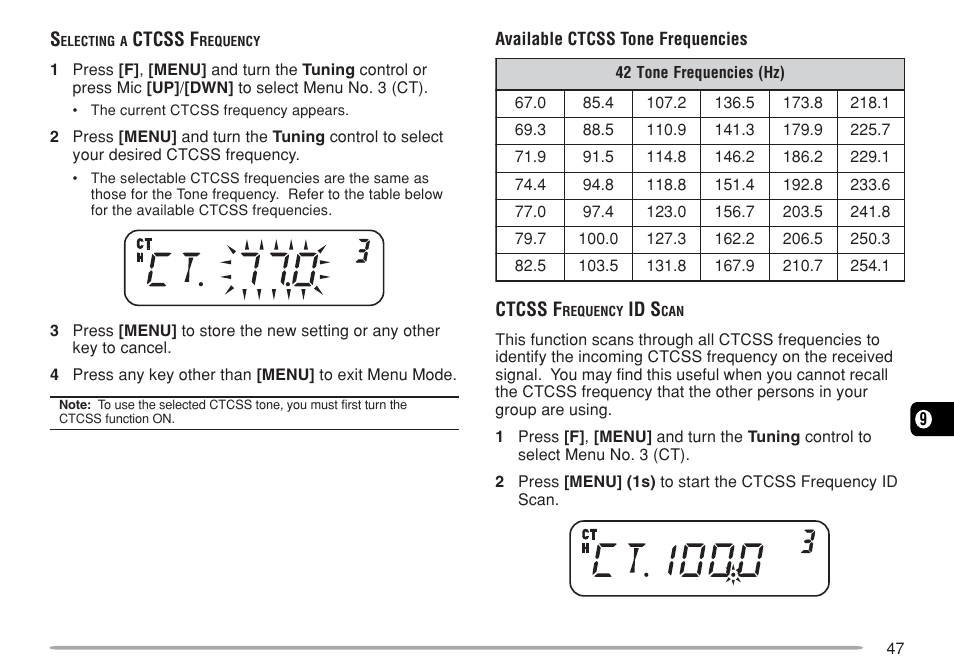 Kenwood TM-271A User Manual | Page 54 / 79