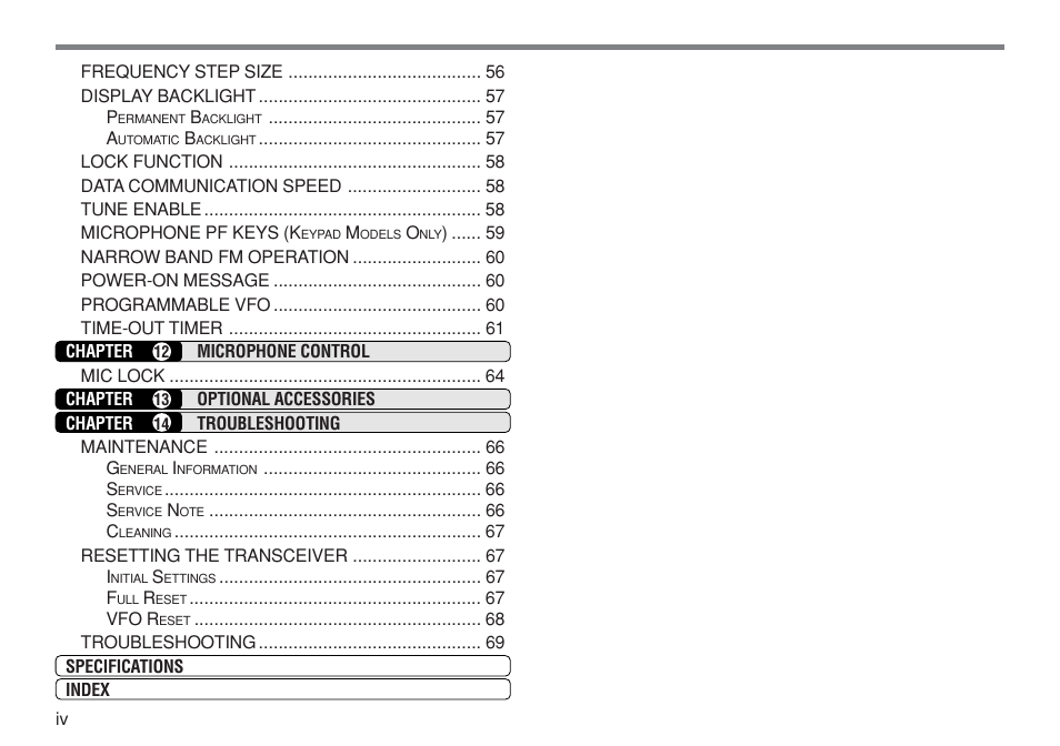 Kenwood TM-271A User Manual | Page 7 / 79