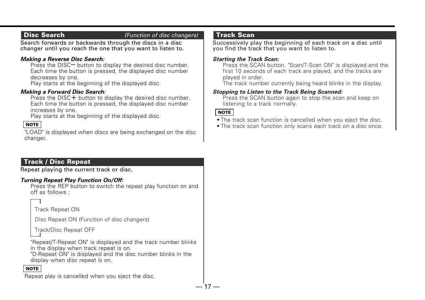 Kenwood KMD-673R User Manual | Page 17 / 36