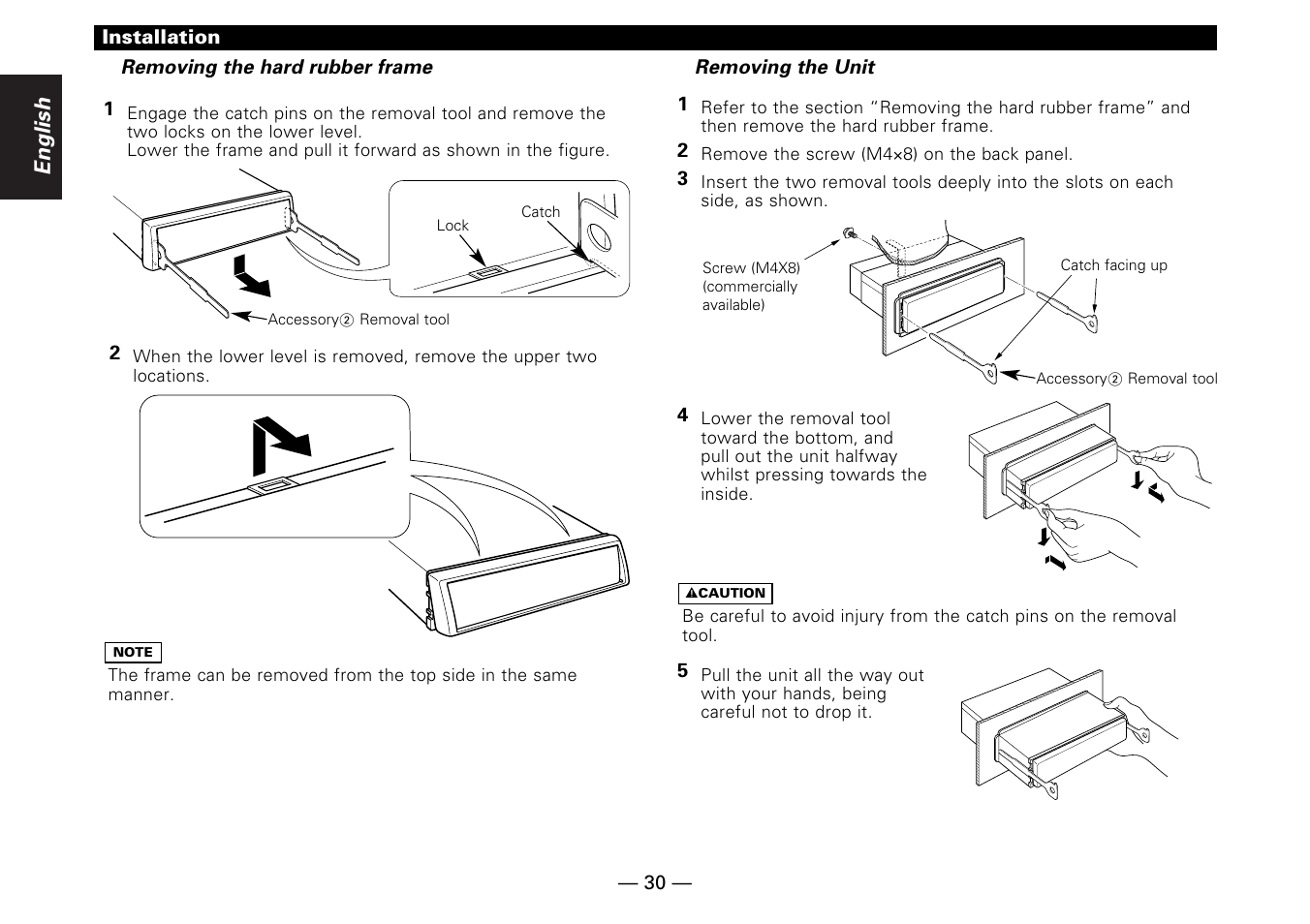 Kenwood KMD-673R User Manual | Page 30 / 36