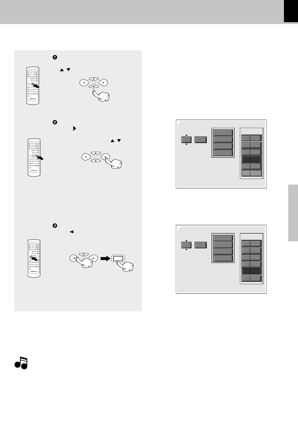 Insert chapter or track, Release program play, Operations | Program play | Kenwood DVF-3550 User Manual | Page 25 / 44