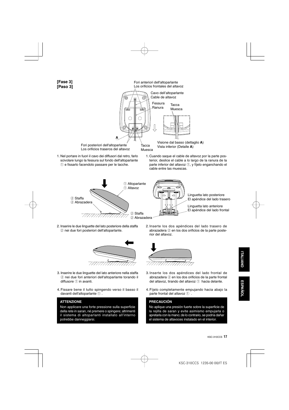 Kenwood KSC-310CCS User Manual | Page 17 / 20
