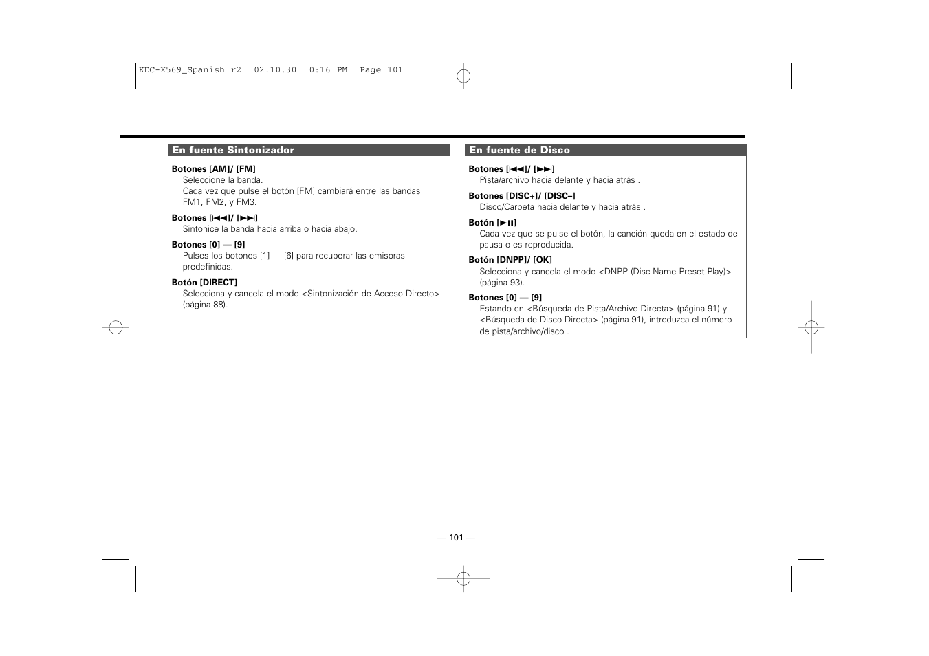 Kenwood KDC-MPV622 User Manual | Page 101 / 112