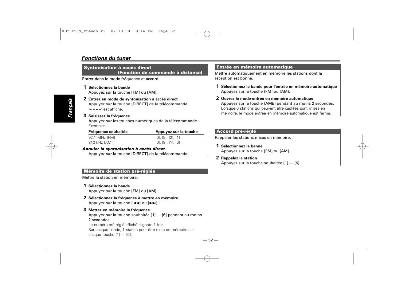 Kenwood KDC-MPV622 User Manual | Page 52 / 112