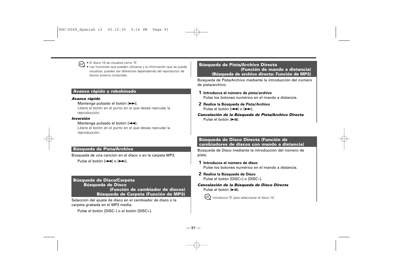 Kenwood KDC-MPV622 User Manual | Page 91 / 112