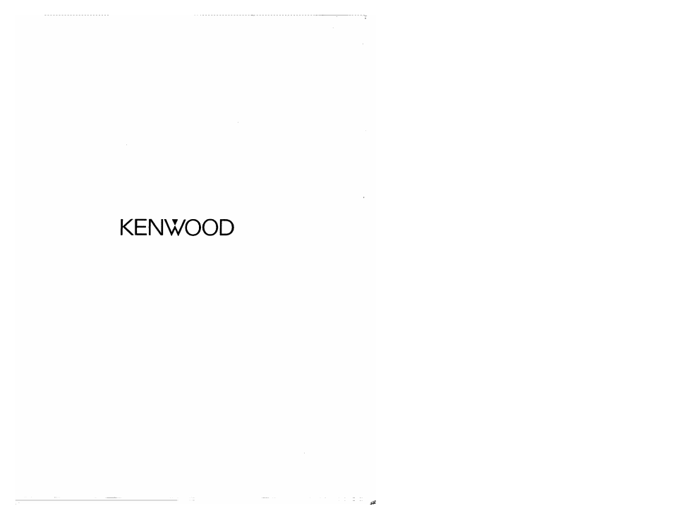 Kenwood KC-993 User Manual | Page 24 / 24