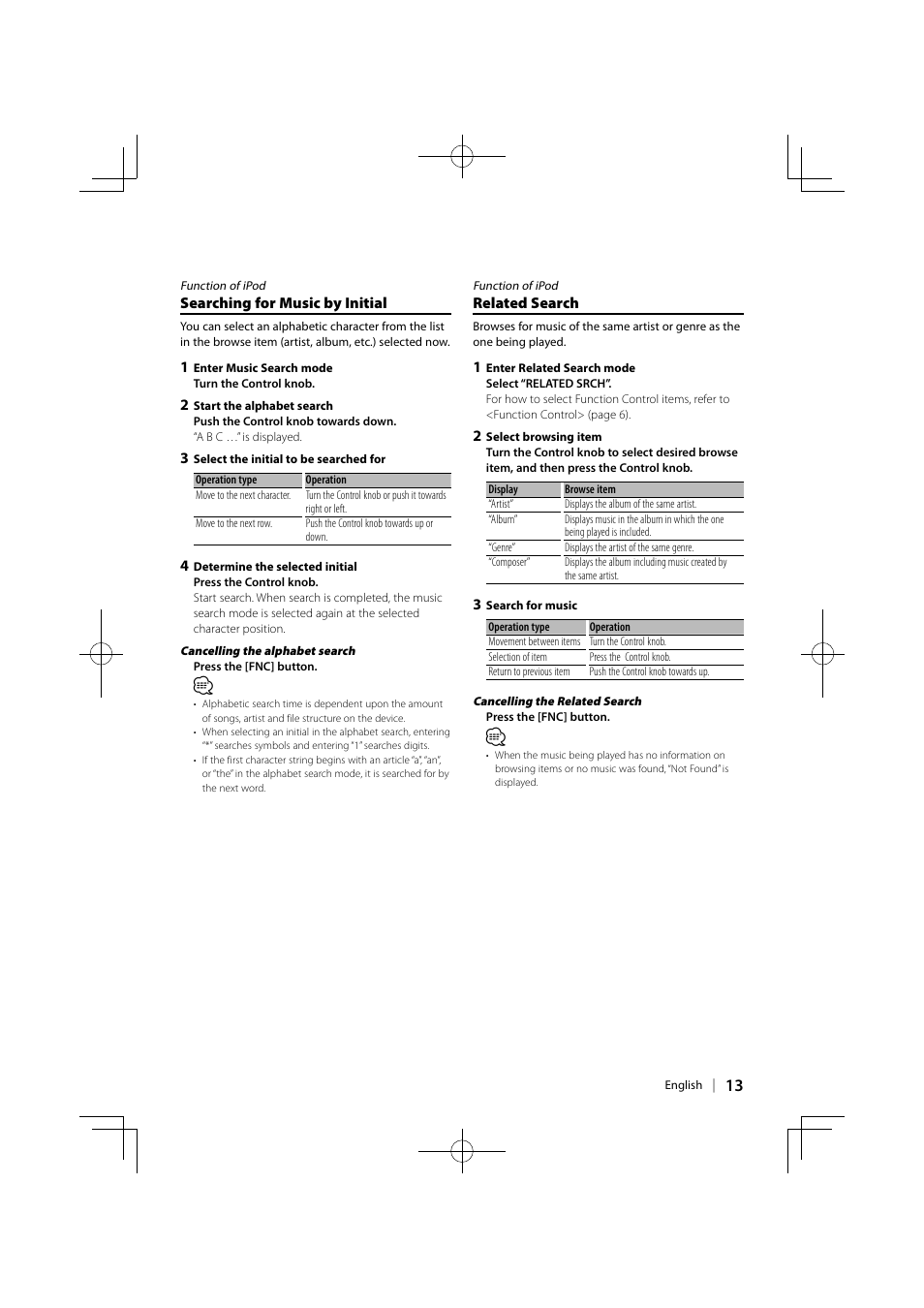 Kenwood KOS-A300 User Manual | Page 13 / 44