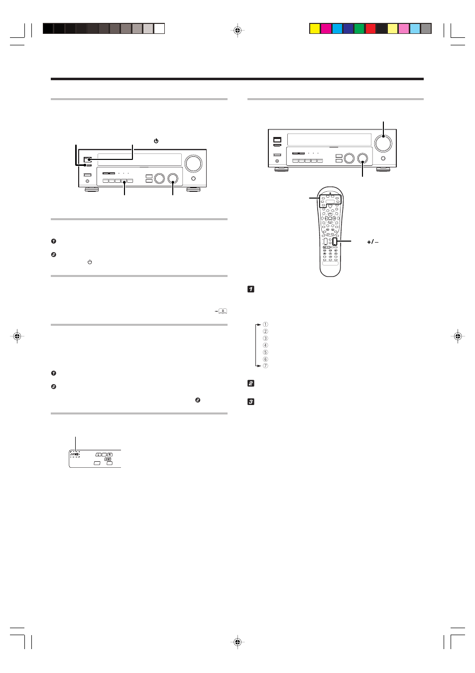 Operations, Normal playback, Preparing for playback | Listening to a source component | Kenwood VR-716 User Manual | Page 18 / 40