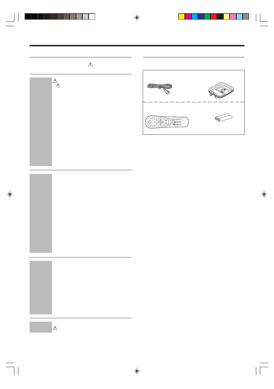 Kenwood VR-716 User Manual | Page 3 / 40