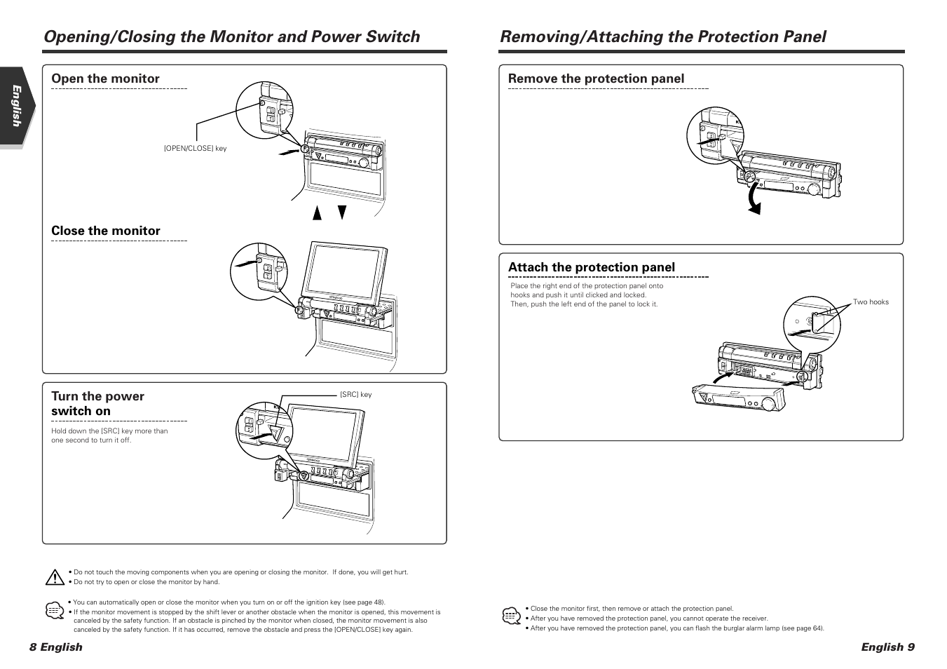 Kenwood KVT-725DVD-B User Manual | Page 5 / 48