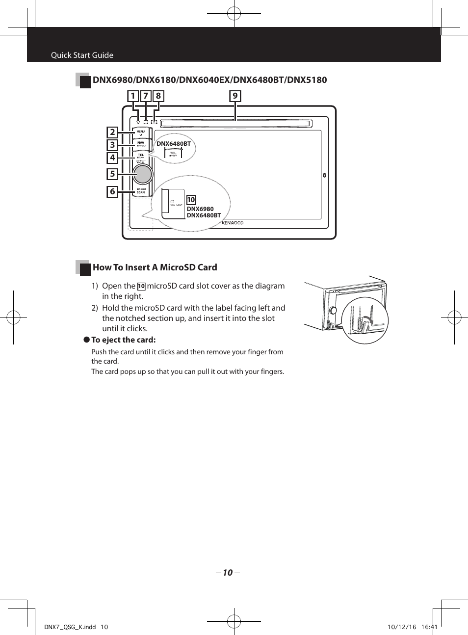 Kenwood DNX7180 User Manual | Page 10 / 32