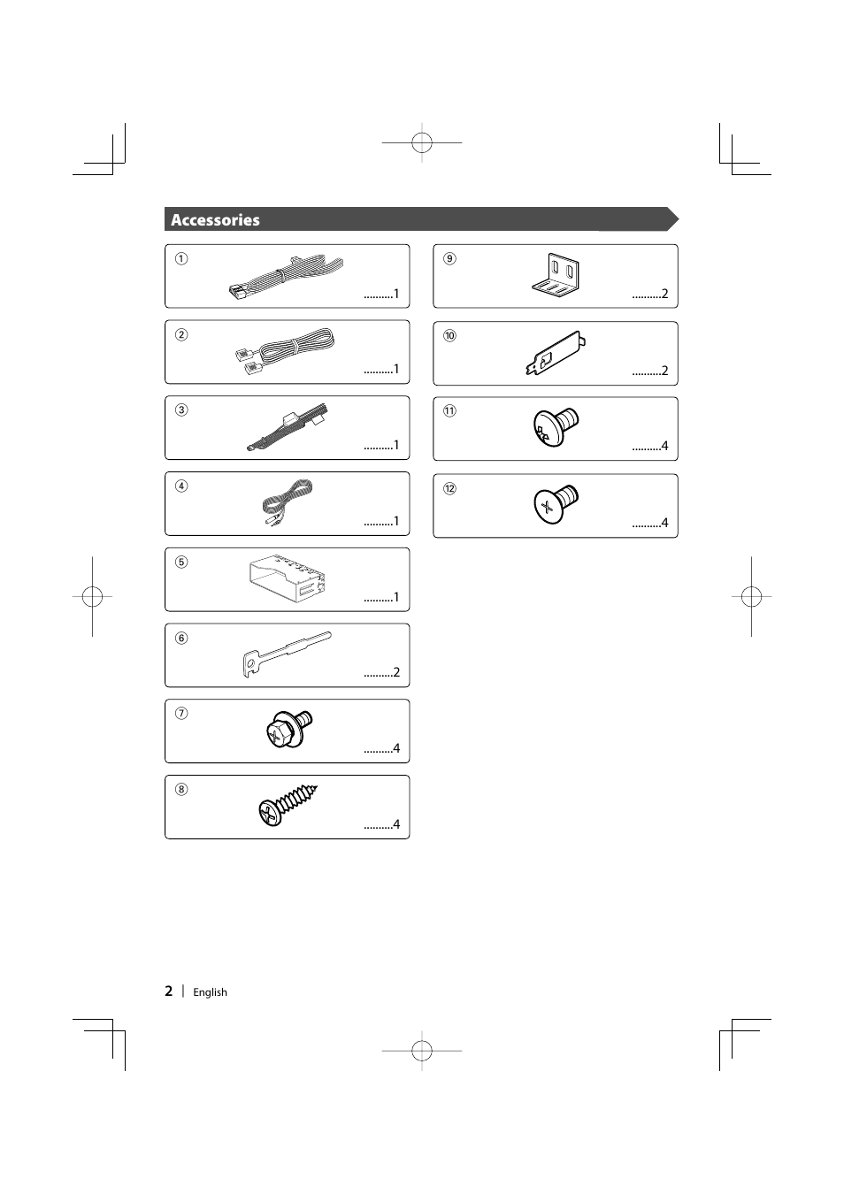 Kenwood KVT-647DVD User Manual | Page 2 / 44