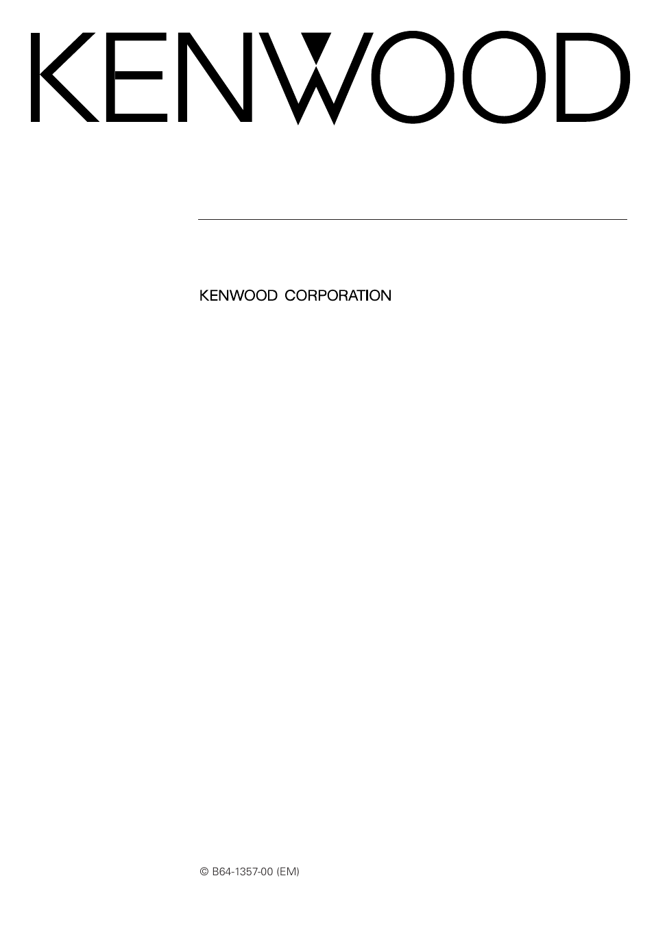 Kenwood KAC-718 User Manual | 8 pages