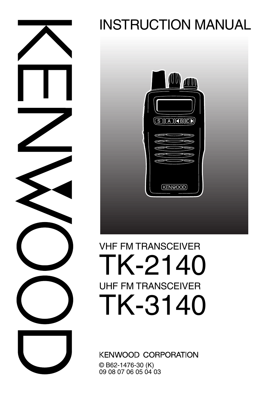 Kenwood TK-2140 User Manual | 38 pages