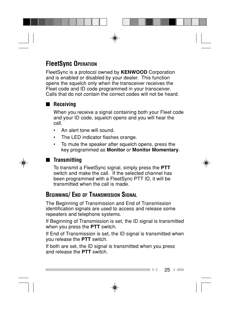 Fleetsync o | Kenwood TK-3202L User Manual | Page 32 / 32