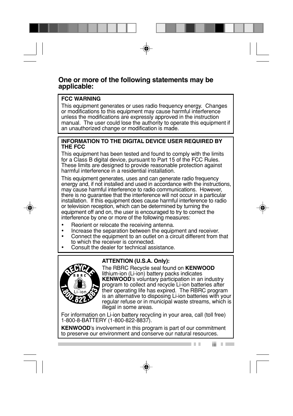 Kenwood TK-3202L User Manual | Page 6 / 32