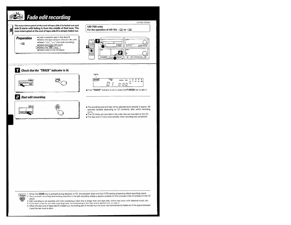 Kenwood COMPACT DISC DIGITAL AUDIO UD-703 User Manual | Page 50 / 80