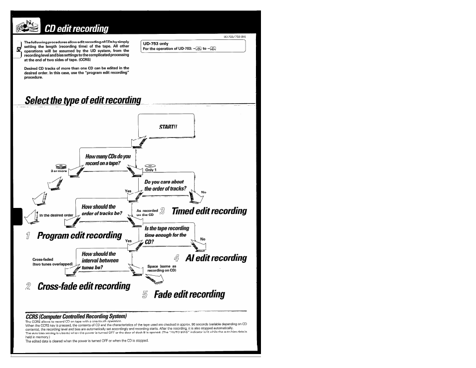 Kenwood COMPACT DISC DIGITAL AUDIO UD-703 User Manual | Page 52 / 80