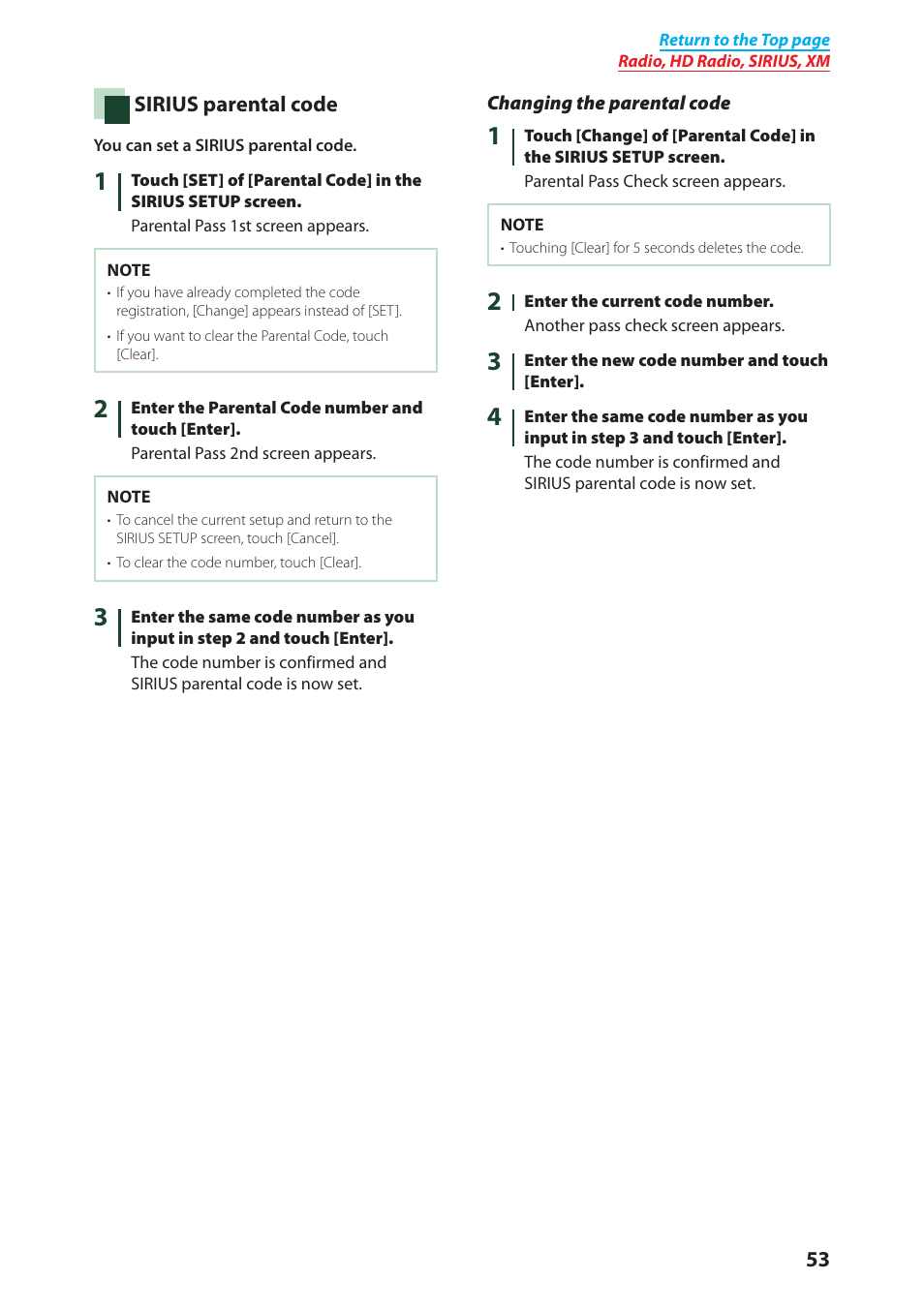 P.53) | Kenwood DNX6980 User Manual | Page 54 / 111