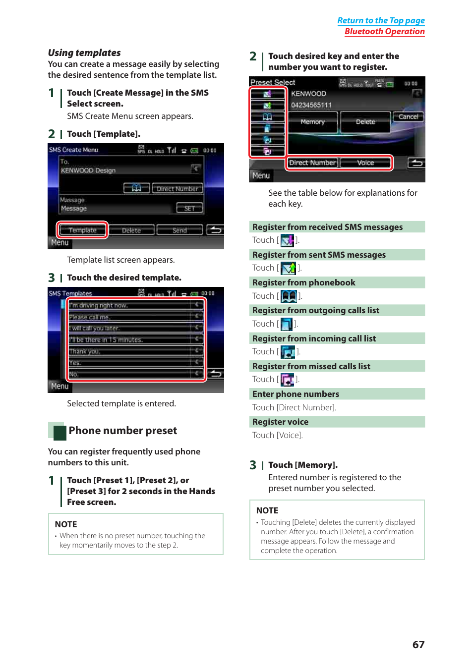 P.67) | Kenwood DNX6980 User Manual | Page 68 / 111