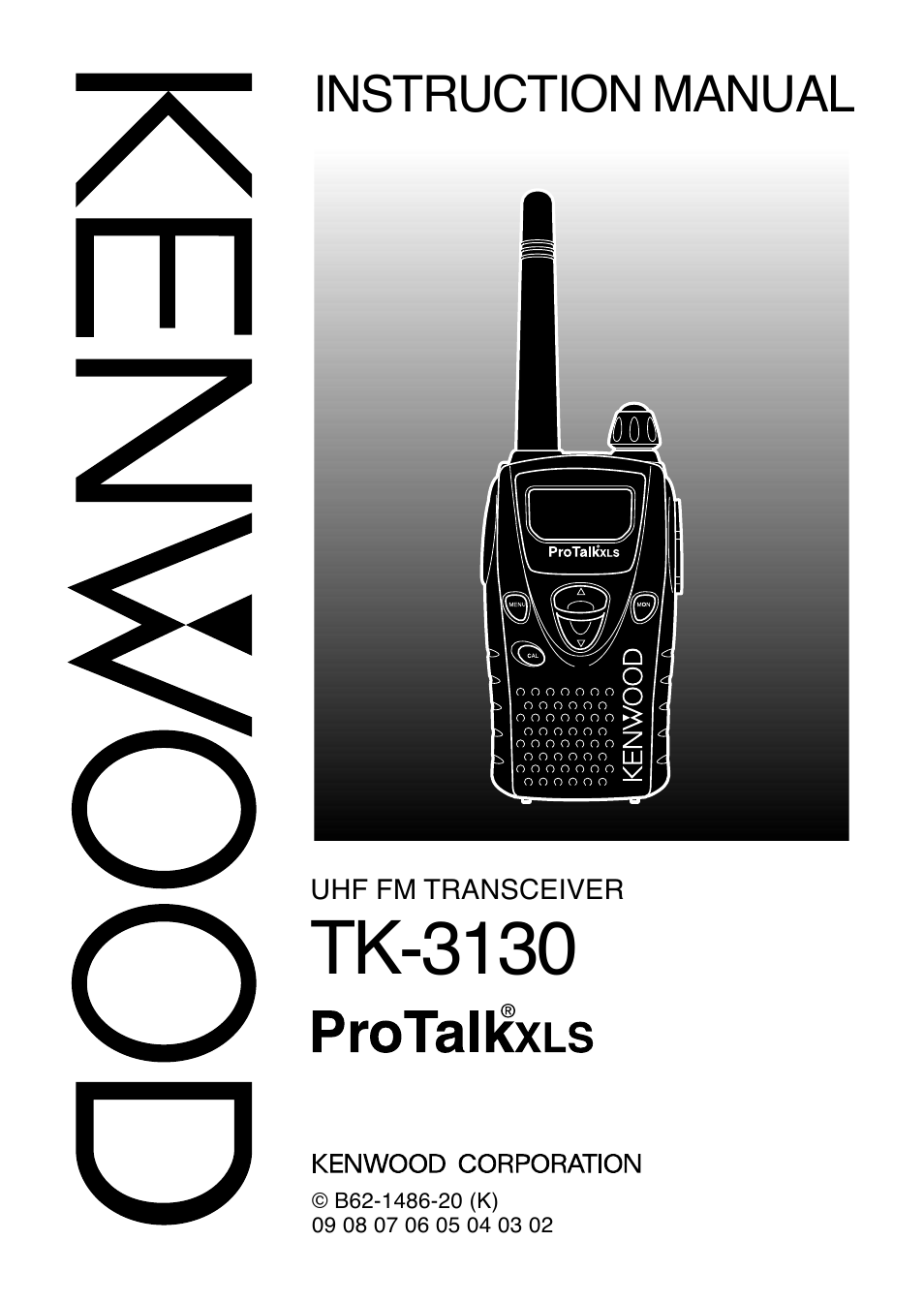 Kenwood ProTalk XLS TK-3130 User Manual | 48 pages