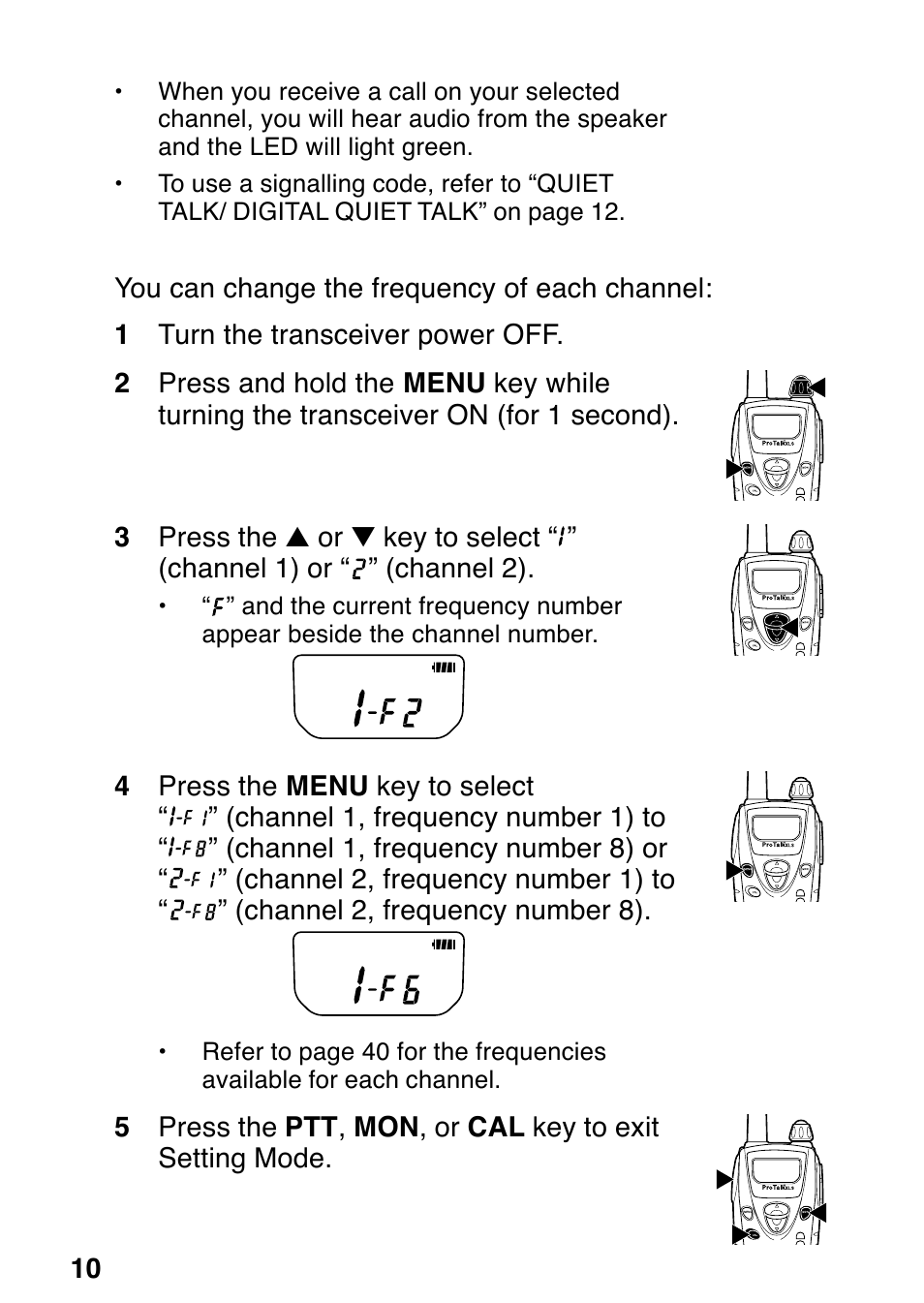 Kenwood ProTalk XLS TK-3130 User Manual | Page 16 / 48