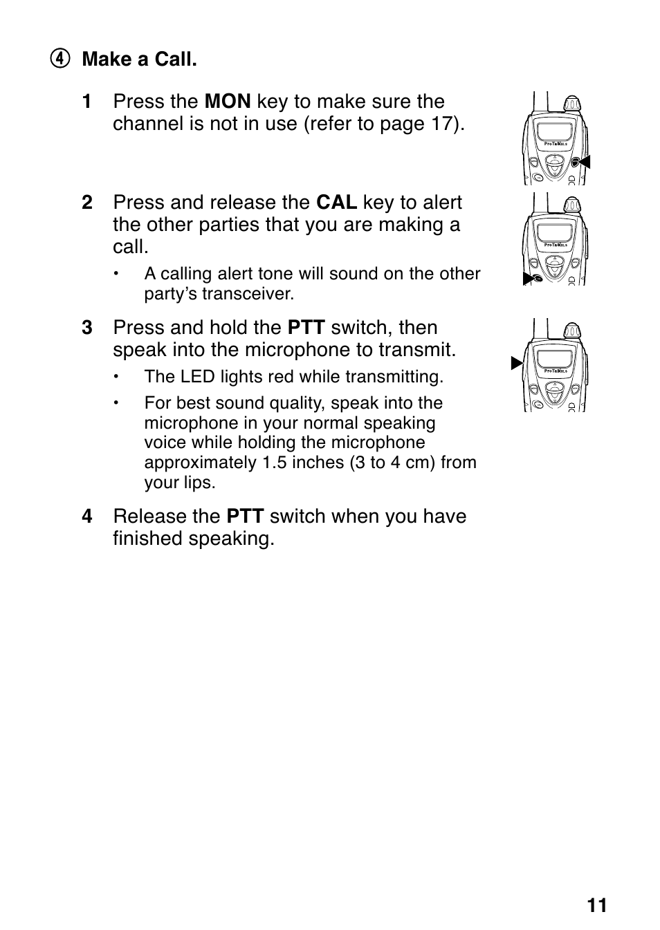 Kenwood ProTalk XLS TK-3130 User Manual | Page 17 / 48