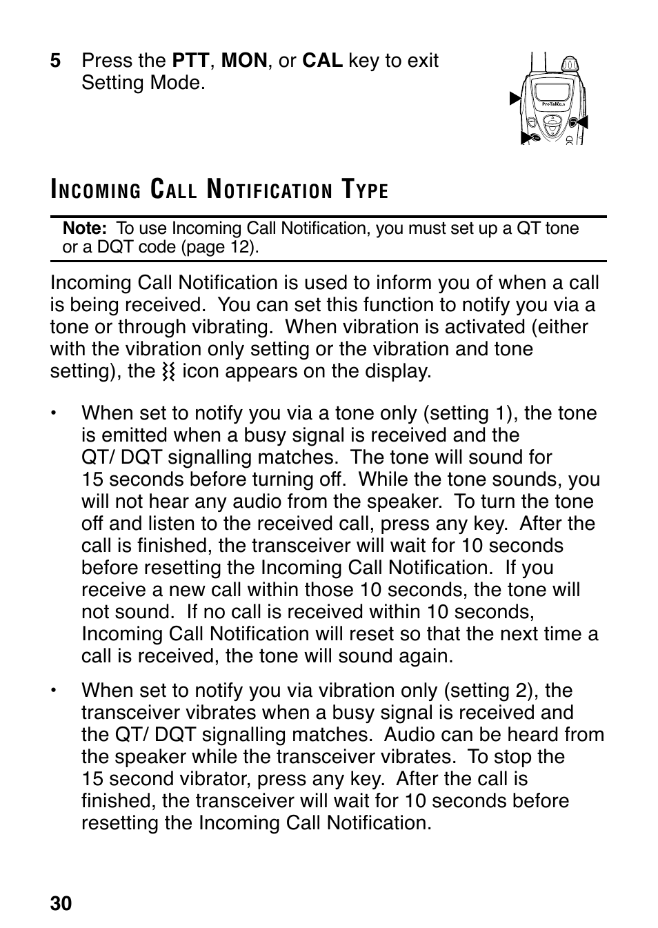 Kenwood ProTalk XLS TK-3130 User Manual | Page 36 / 48