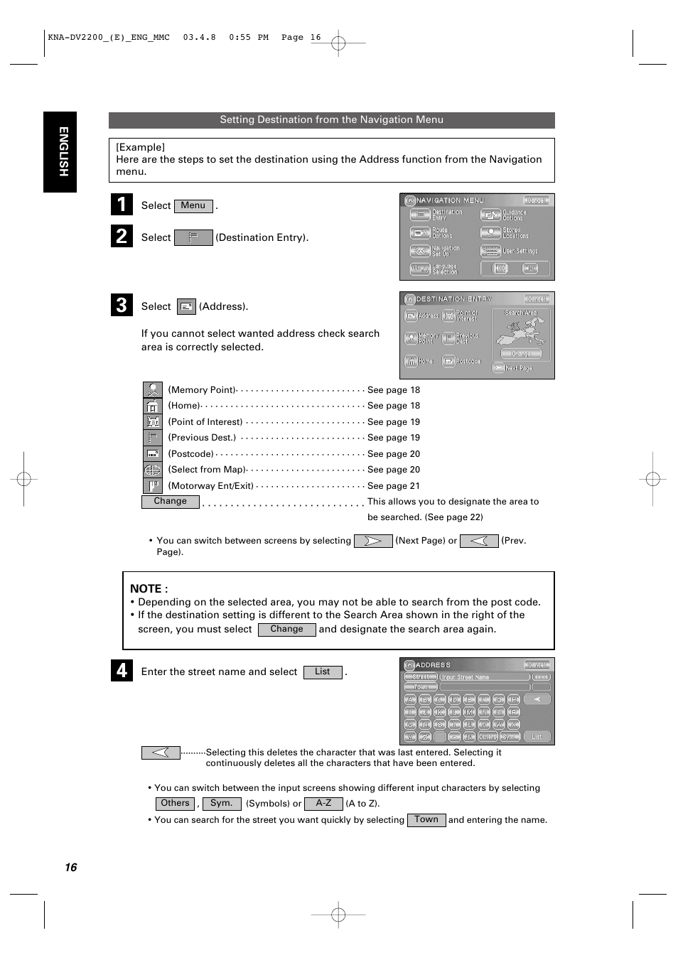 Kenwood KNA-DV2200 User Manual | Page 18 / 52