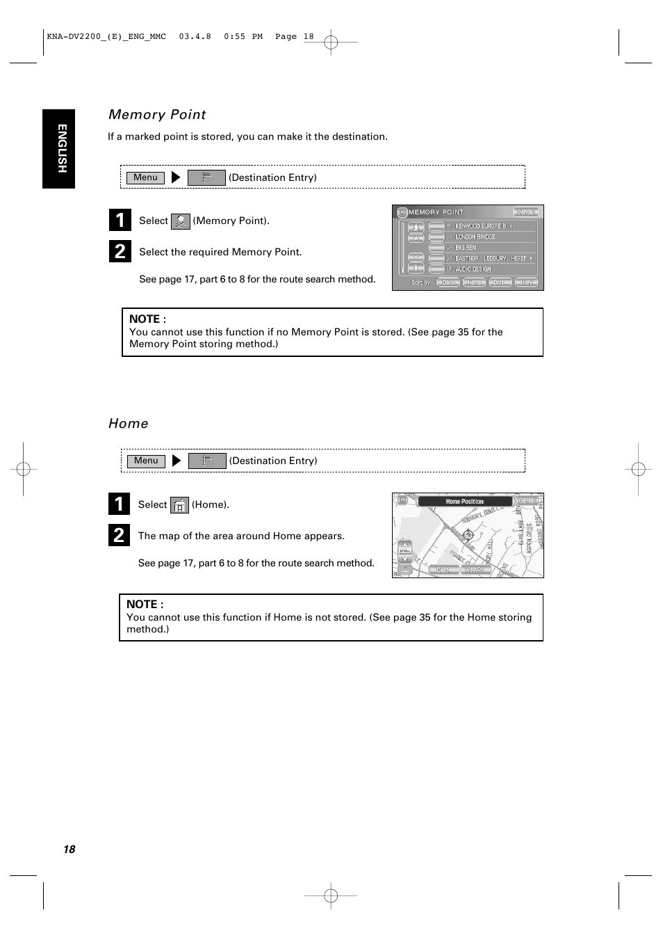 Kenwood KNA-DV2200 User Manual | Page 20 / 52