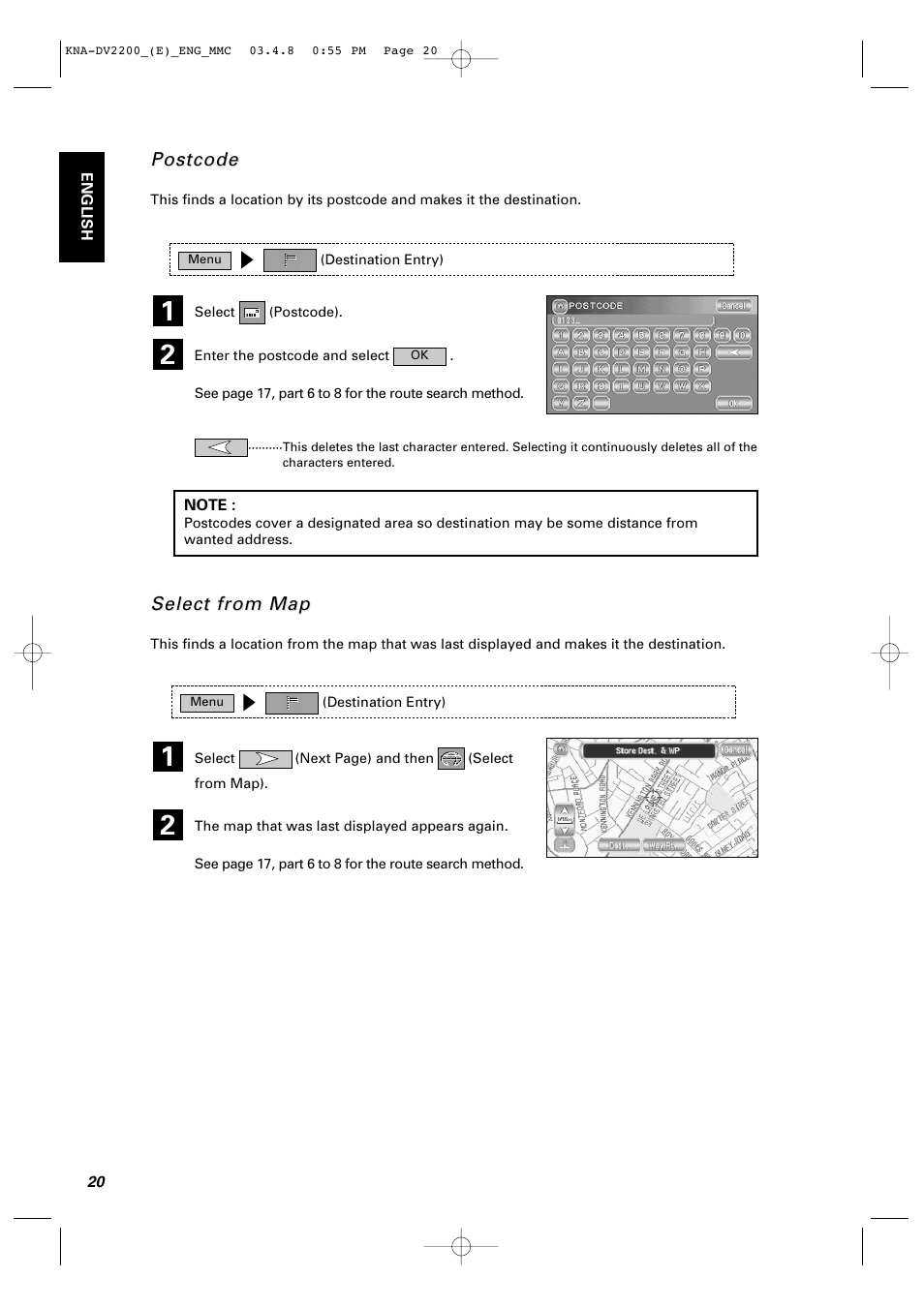 Kenwood KNA-DV2200 User Manual | Page 22 / 52